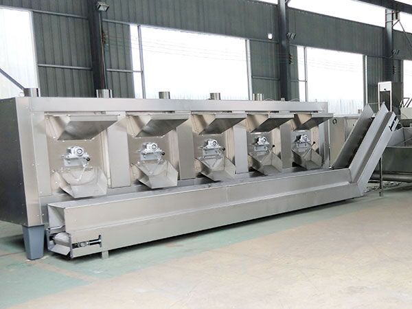 Nut Roasting Machine With Conveyor